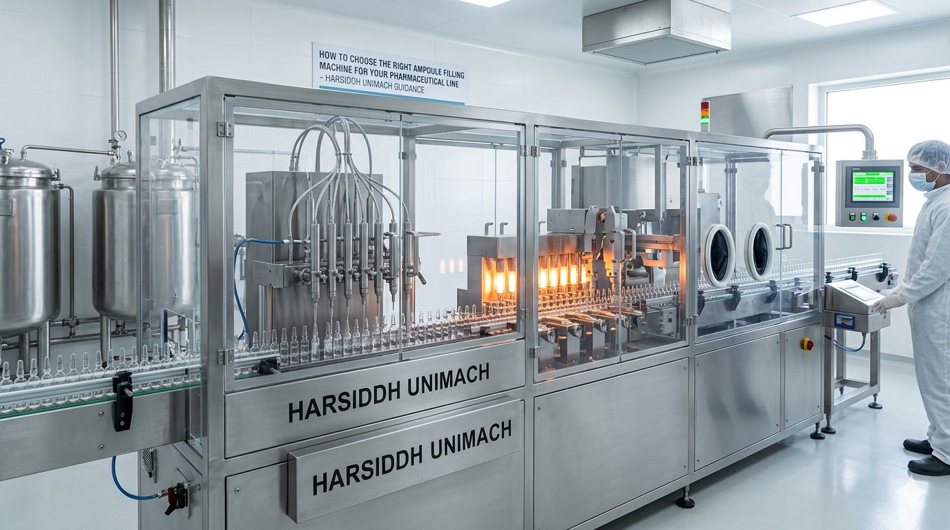 How to Choose the Right Ampoule Filling Machine for Your Pharmaceutical Line